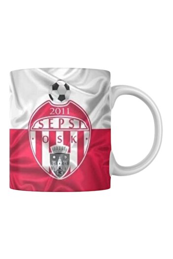 T&M Personalizare Personalized Mug - Sepsi OSK, v3, sports, football club, supporter, white, 330 ml