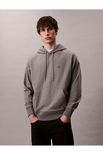 Calvin Klein Men's Premium Terry Monogram Sweatshirt