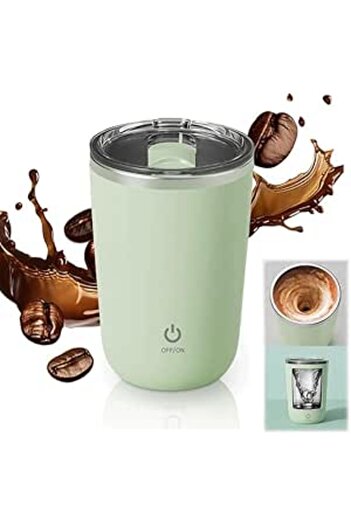 Generic Automatic Magnetic Stirring Coffee Mug, Rechargeable Self-Stirring Frother Cup, 350ml Electric Mug f
