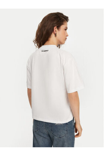 Karl Lagerfeld Γυναικείο T-Shirt A1W17013 Λευκό