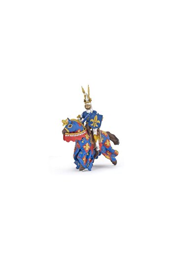 Mercaton PAPO FIGURINA CAVALER CRIN ALBASTRU