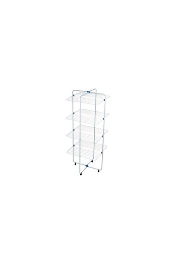 Mercaton Vertical Clothes Dryer with Wheels, Foldable, 4 Levels, Stainless Steel, 70 x 8 x 170 cm