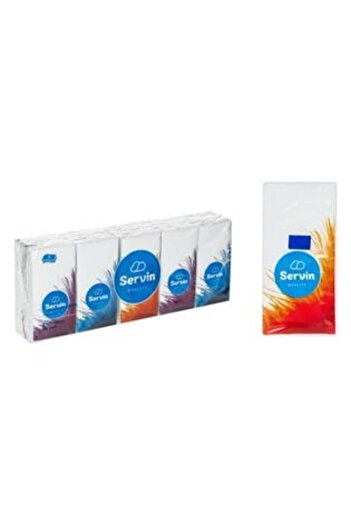 SERVIN Pocket Tissues with 3 Layers - 10 pcs