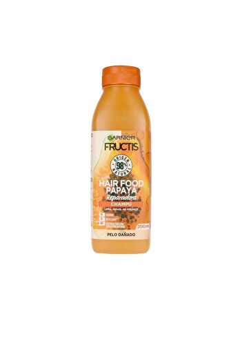 Garnier Sampon revitalizant cu papaya pentru parul fragil FRUCTIS HAIR FOOD 350 ml