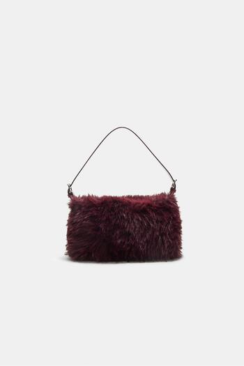Stradivarius Faux fur shoulder bag