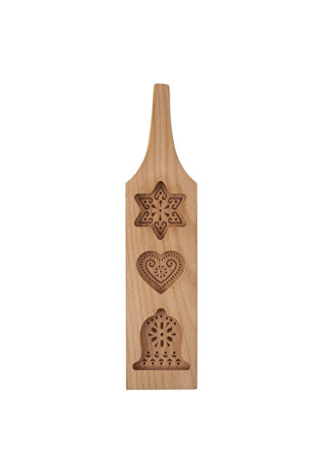 Vilde Wooden mold for cookies or biscuits, 3 designs