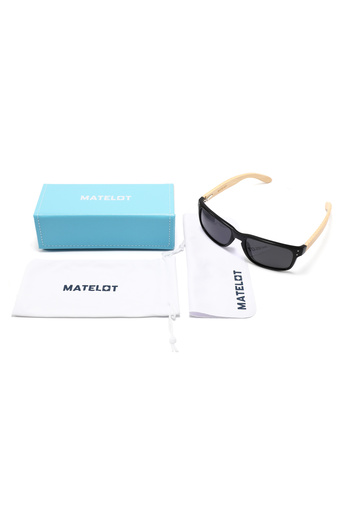 MATELOT BLACK EDITION sunglasses, polarized lenses and bamboo wood arms