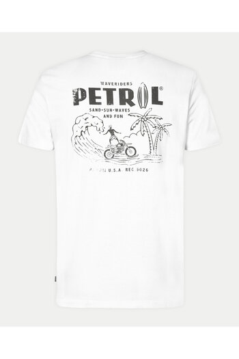 Petrol Industries Ανδρικό T-Shirt M-1040-TSR635 Λευκό