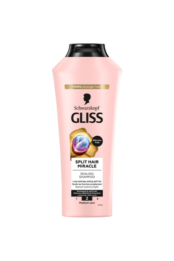 Schwarzkopf Gliss Shampoo Strengthening & Miracle, 400ML