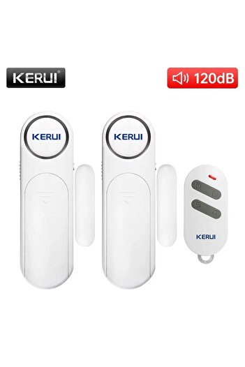 Choice 2 sensor 1 Remote KERUI Wireless Door Windows Sensor Security Alarm System Remote Control 120dB Anti