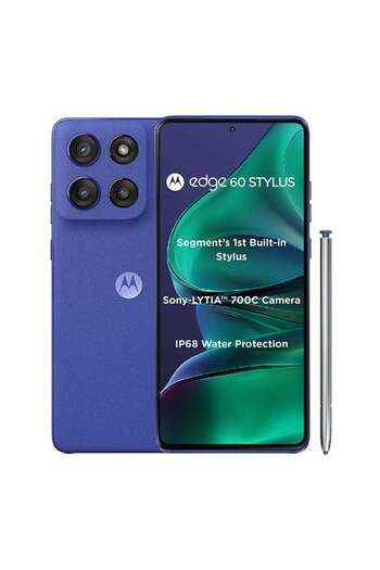 Motorola Edge 60 Stylus 5G Dual SIM PANTONE Surf the web (Blue) 8GB RAM 256GB - Middle East Version