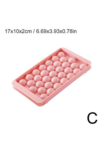 Choice C Round Ice Cube Tray Creative Hockey Ball Maker Round Whiskey Sphere Mold DIY Mould home Kitchen T.