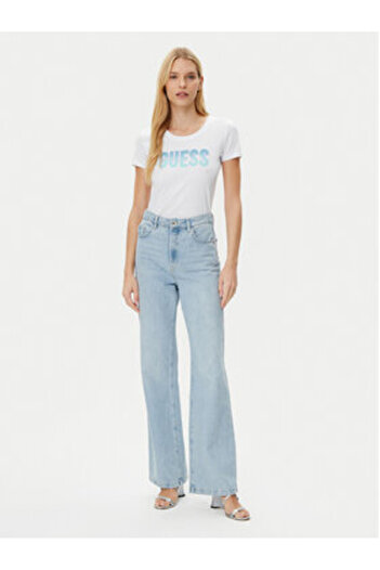 Guess Tricou damă alb W5GI14J1314