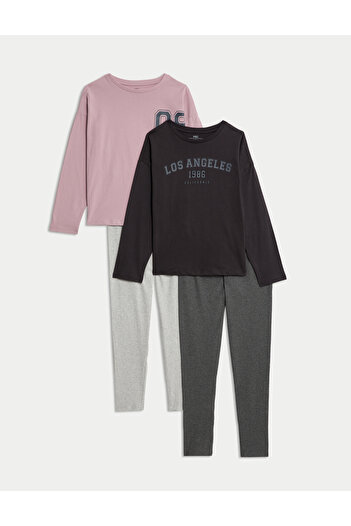 Marks & Spencer 2’li Saf Pamuklu Pijama Takımı