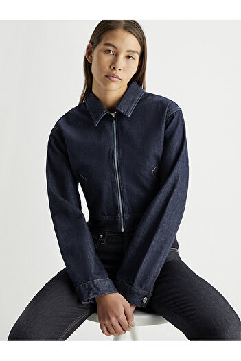 Calvin Klein Women's Denim Zip Jacket