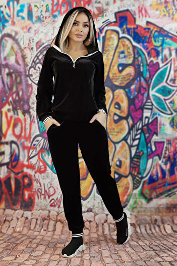 WildFashion Fashion tracksuit with hoodie and long pants Y619-1