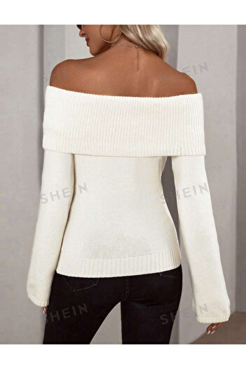 SHEIN sweater, cream