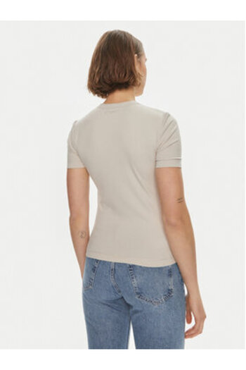 Calvin Klein Women's T-Shirt K20K206553 Beige