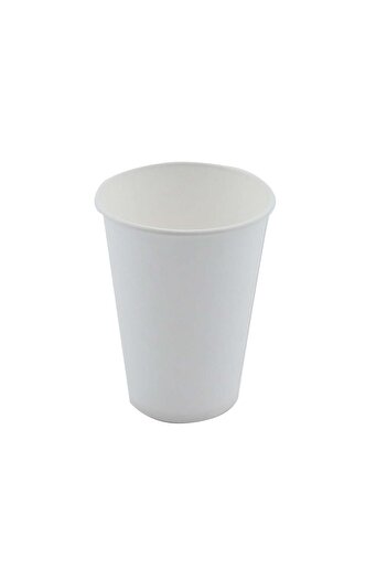SHOPIENS Disposable cardboard cups, white, 250 ml, set of 25 pieces