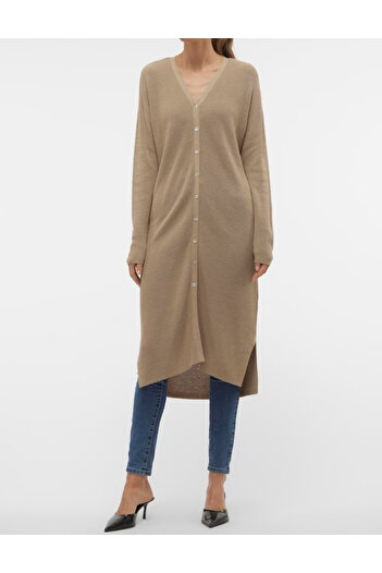 Vero Moda long cardigan, beige