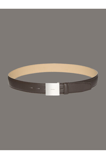 Calvin Klein Men's Plaque Buckle 35mm Belt
