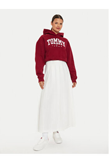 Tommy Jeans Women's Sweatshirt DW0DW19291 Red