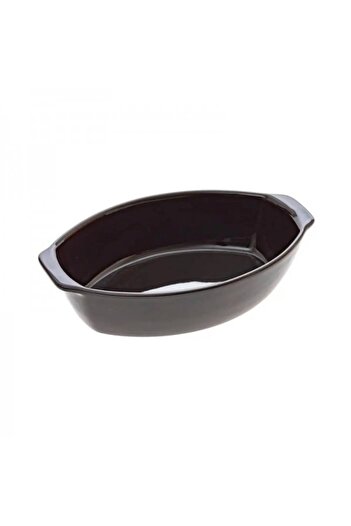 FİVE Oval ceramic oven dish, Simply Grey, 28x17 cm