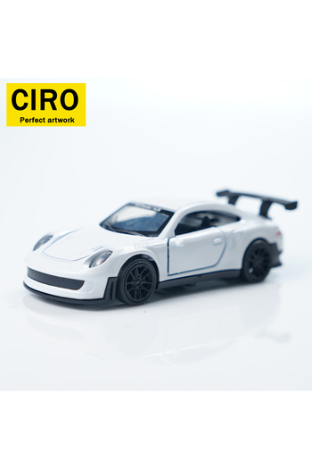 Choice 911Patternless 911 Metal Die-Cast Sports Car, 1:43 Alloy Luxury Two-Door Model Toy, Perfect Replica