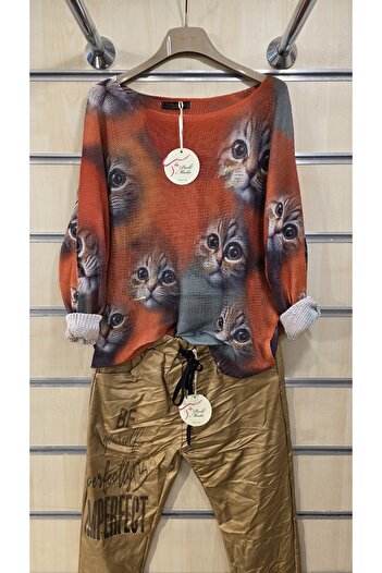 Park Moda Italian Mercerized Blouse Digital Print Pattern