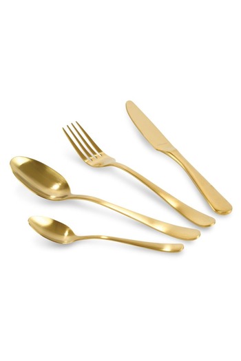 Amefa Amefa 24-Piece Gold Cutlery Set