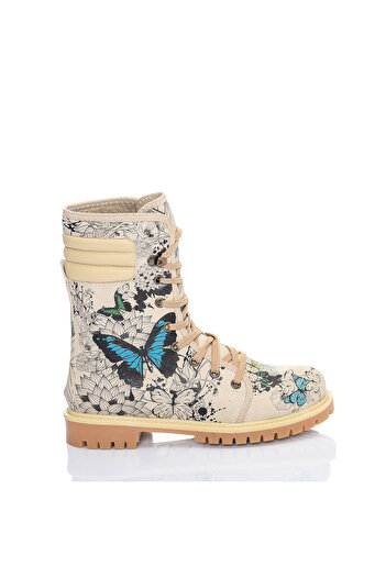Cotto Shoes Πολύχρωμες Γυναικείες Μπότες