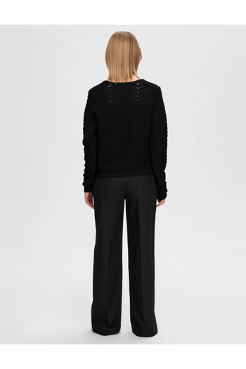 SELECTED cardigan, negru
