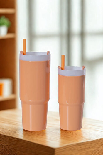Nandy Home Set of 2 Colorful Water Bottles, 500ml. And 800 Ml.