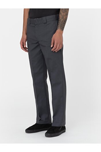 Dickies Gray men's slim straight pants 873 Work Pant Rec Charcoal Grey