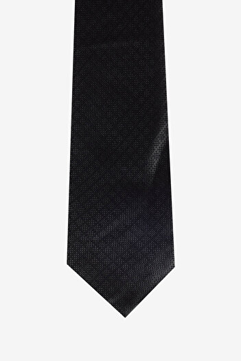 ALTINYILDIZ CLASSICS Men's Black Patterned Tie