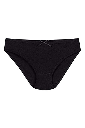 YILDIZ Pack of 12 100% Cotton Heart Patterned Transfer Bikini Panties