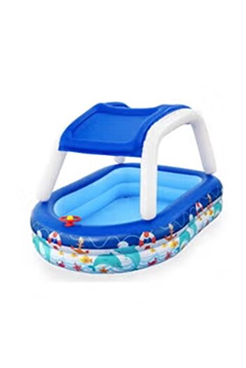 BESTWAY مسبح سي كابتن العائلي 2654370 213x155x132 سم