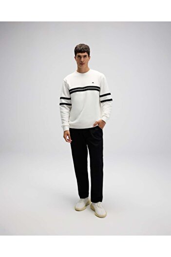 Ellesse Men's White Sweatshirt Em618-Of