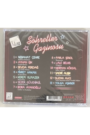 Odeon Şöhretler Gazinosu Cd (Zero Original Period Edition Cd in Gelatin)