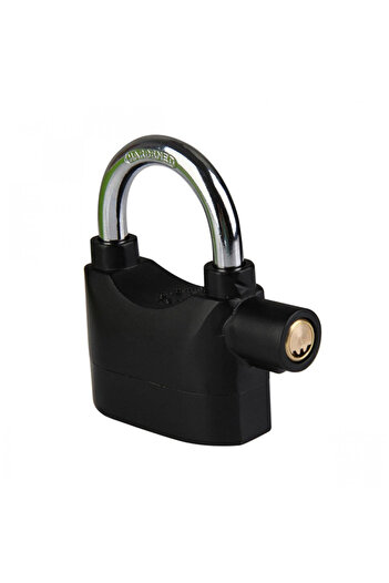 TEHNOSHOP Massive lock with integrated alarm for bicycle and gate