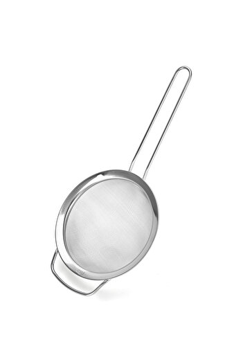 Fissman Steel Strainer With Handle Silver 16cm