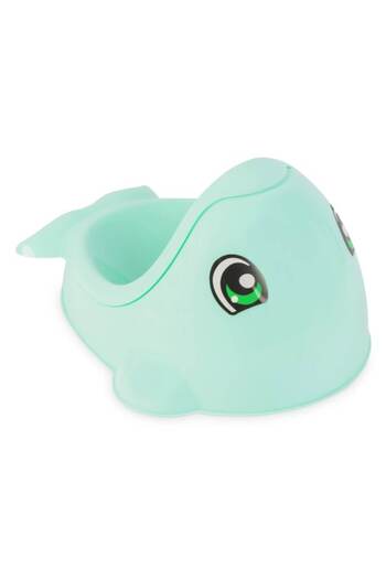 FİL Wall-mounted Children's Urinal with Fish Shape and Propeller, Durable Plastic, Easy to Clean, Light