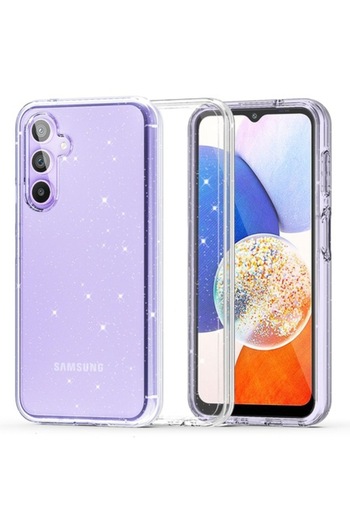 Fils High Protection Case for Samsung Galaxy A14 4G/A14 5G, SparkleSkin Series, L20, Thermoresistant Plas