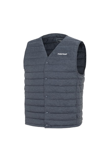 Firetrap Men's thin quilted vest