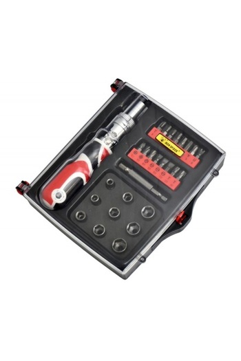 FILL 27 Piece Ratchet, Socket and Bit Set