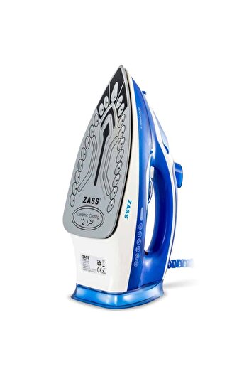 Zass Iron, 2200 W, ceramic soleplate, 0.36 l, 120 g/min, anti-limescale, self-cleaning, anti-drip...