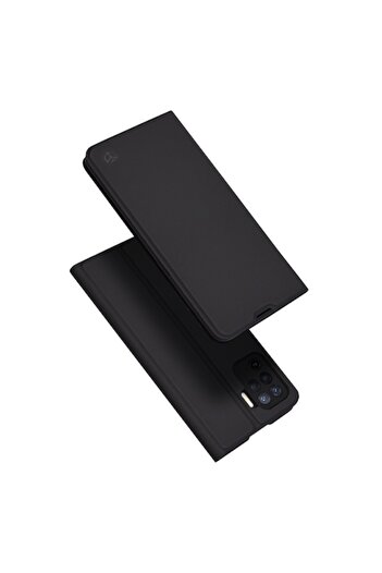 Fils High-Protection Case for Oppo Reno5 Lite/Oppo A94 4G, Magskin Book, F36, -Leather, Intense Dark