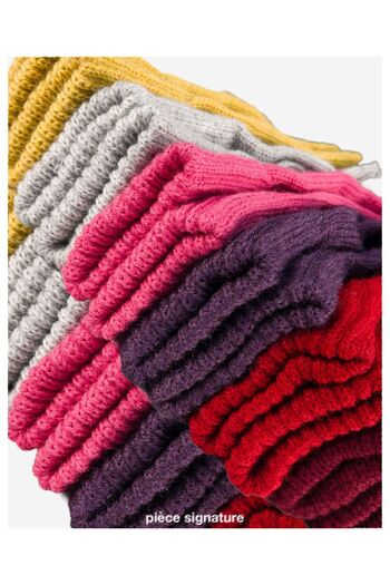 PIECE SIGNATURE Fashion, Winter Autumn Knitted Gloves, Warm Fingerless Gloves (for Outdoor Sports Activities)