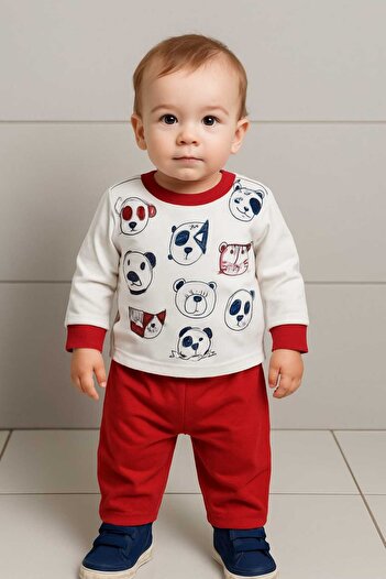 gigigiyim Animal Printed Boy's Suit