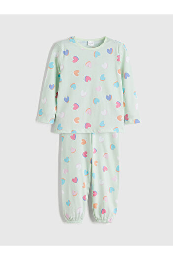 LC Waikiki Bisiklet Yaka Kız Çocuk Pijama
